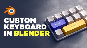 How to Create Custom Mini Keyboard in Blender