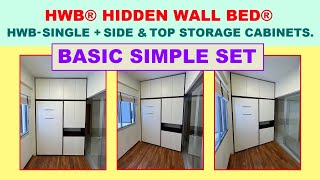 Meadow @ Peirce. Simple Set. HWB-SIingle +Side &amp; Top storage cabinets + Others. HDB. BTO.HWB HUB.EC