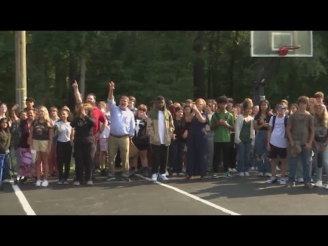 Craven Early College High School "kicks-off" the new school year with a campfire