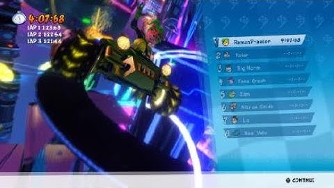 Electron Avenue (CTR Nitro Fueled) Medium Difficulty