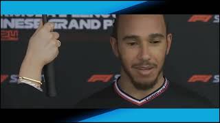 Lewis Hamilton On Losing His Pole Positon In The Sprint Qualifying At The Chinese Grand Prix