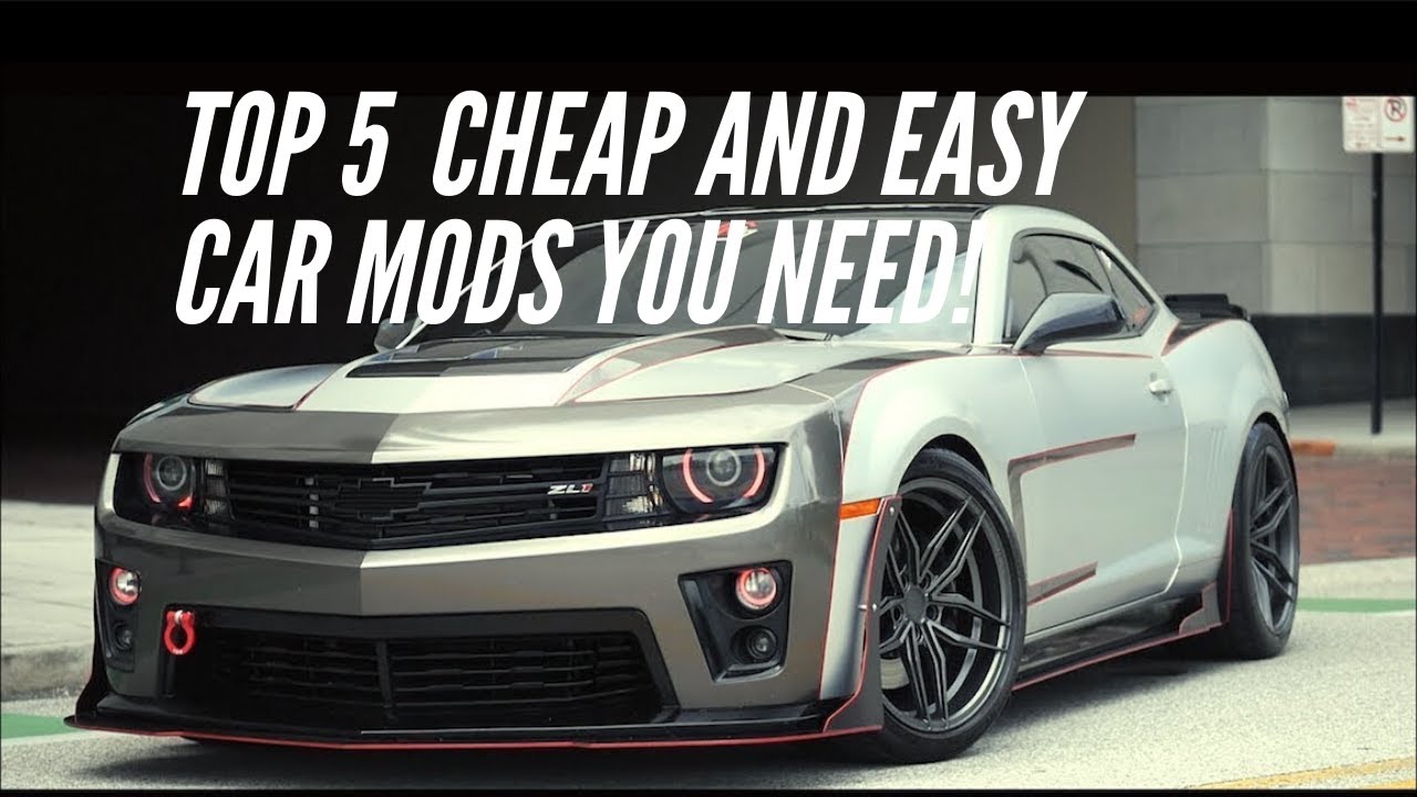 TOP 5 Cheap and Easy DIY Car Upgrades and Mods - YouTube