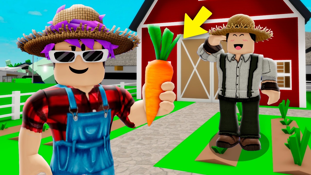 ME CONVERTÍ EN GRANJERO CON MI AMIGO! (Brookhaven)