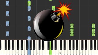 The Magic Bomb - Hoàng Read Piano Tutorial Synthesia