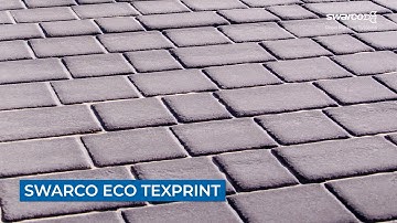 SWARCO ECO TEXPRINT | Specialty Systems | SWARCO Road Marking Systems