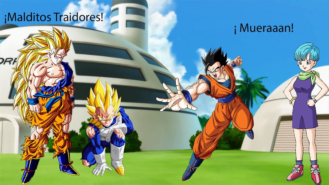 ¿QHPS Goku y Vegeta eran traicionados por sus amigos? parte 1