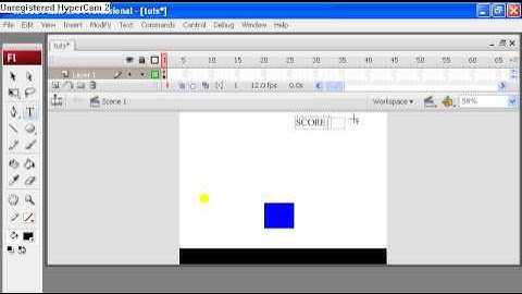 How To Make A Score Bar And Pickups In Adobe Flash CS3 In Actionscript 2.0 Part 2