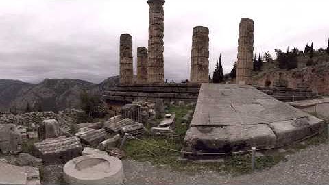 360 video: Temple of Apollo, Delphi, Greece
