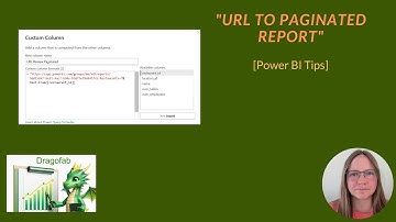 Power BI: Create Dynamic URLs to Paginated Reports with Parameters Using M Code