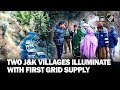 Jk kundian pathroo villages of kupwara get power grid connectivity for first time