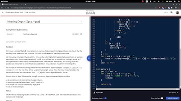 Google Code Jam 2020 Qualification Round sleepy screencast