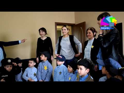 საბავშვო ბაღის აღსაზრდელები სტუმრად გურჯაანის პოლიციაში