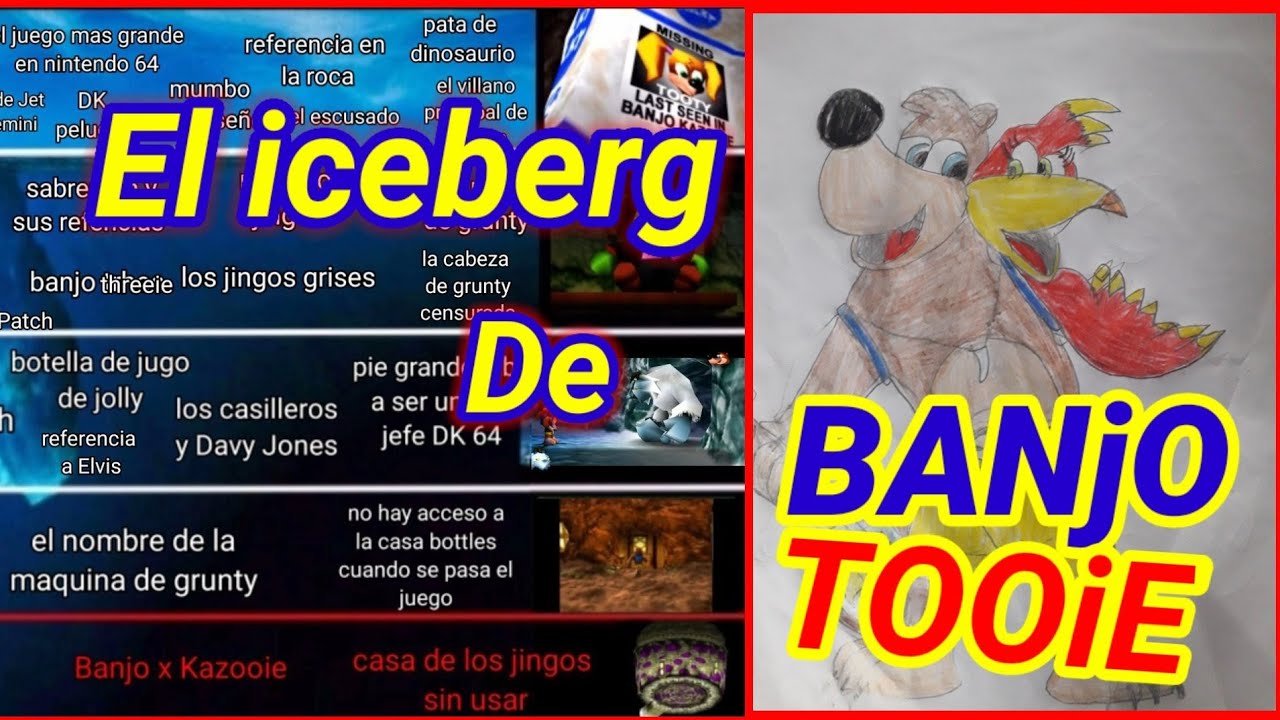 El iceberg de banjo tooie