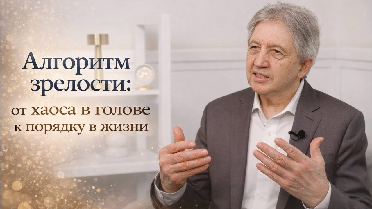 Алгоритм зрелости: от хаоса в голове к порядку в жизни!
