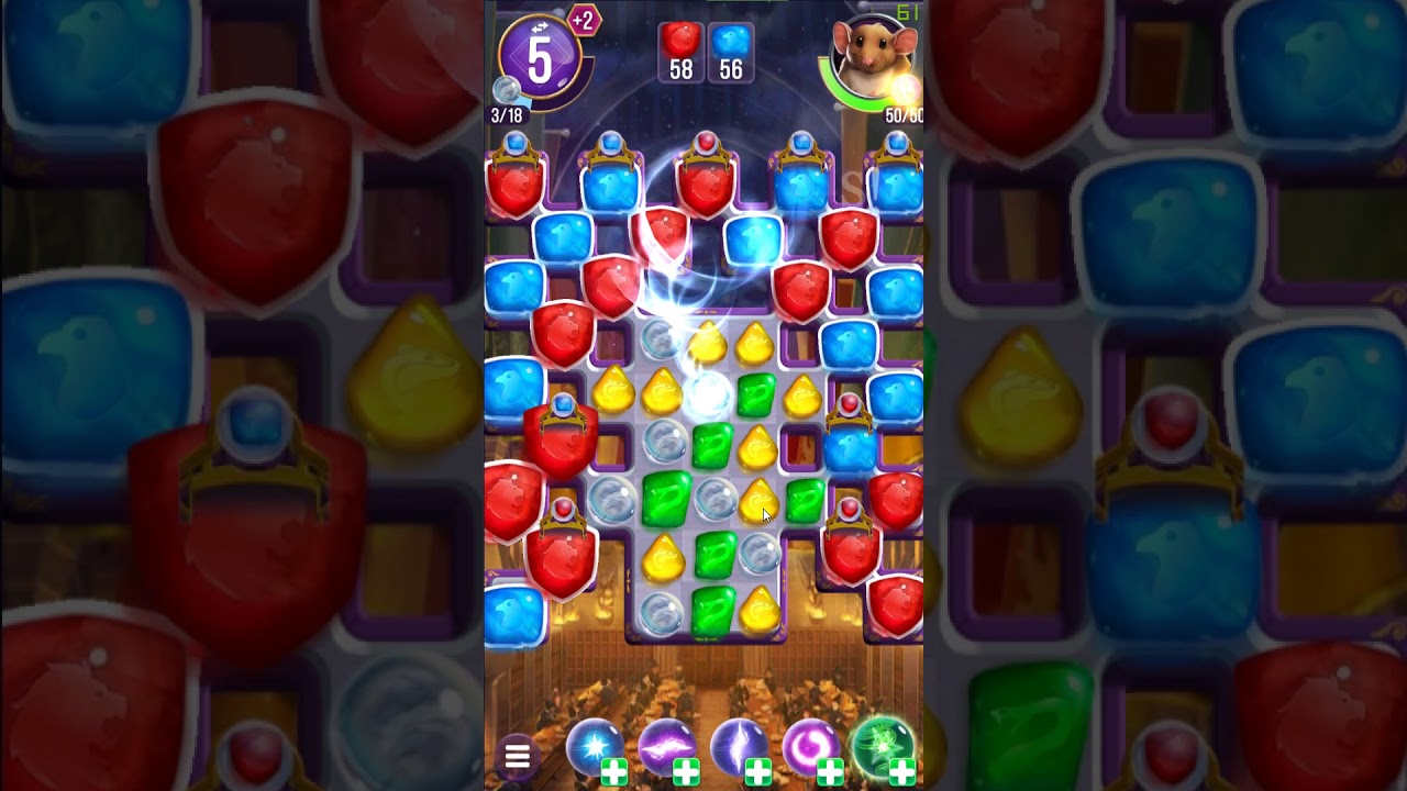 Harry Potter: Puzzles & Spells level 627 no boosters