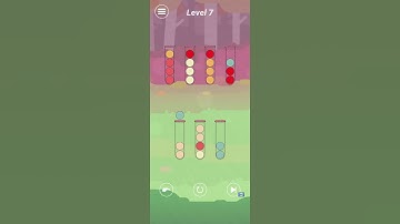 Ball Sort Puzzle Hard Level 7 gameplay (iOS Android)