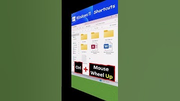 Quickly Change Folder or Items View in Windows 11 Using Shortcuts
