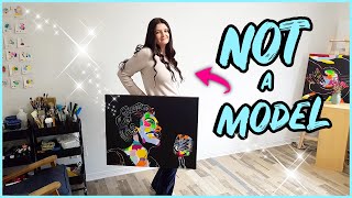 Taking Photos of my Paintings + Online Store Design 🌱 Cozy Art Vlog 🌸 by Syndia Art 1,067 views 1 year ago 17 minutes