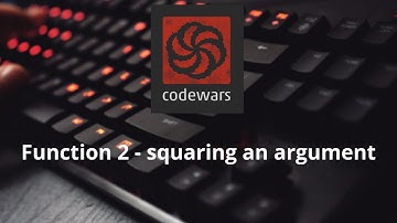 Codewars kyu 8 - Function 2 - squaring an argument javascript
