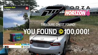 Treasure Hunt Ito Region Summer Exact Location on The Map Forza Horizon 6