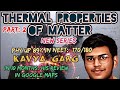 Thermal Properties of Matter: Part: 2: New Series for NEET/ JEE 2026