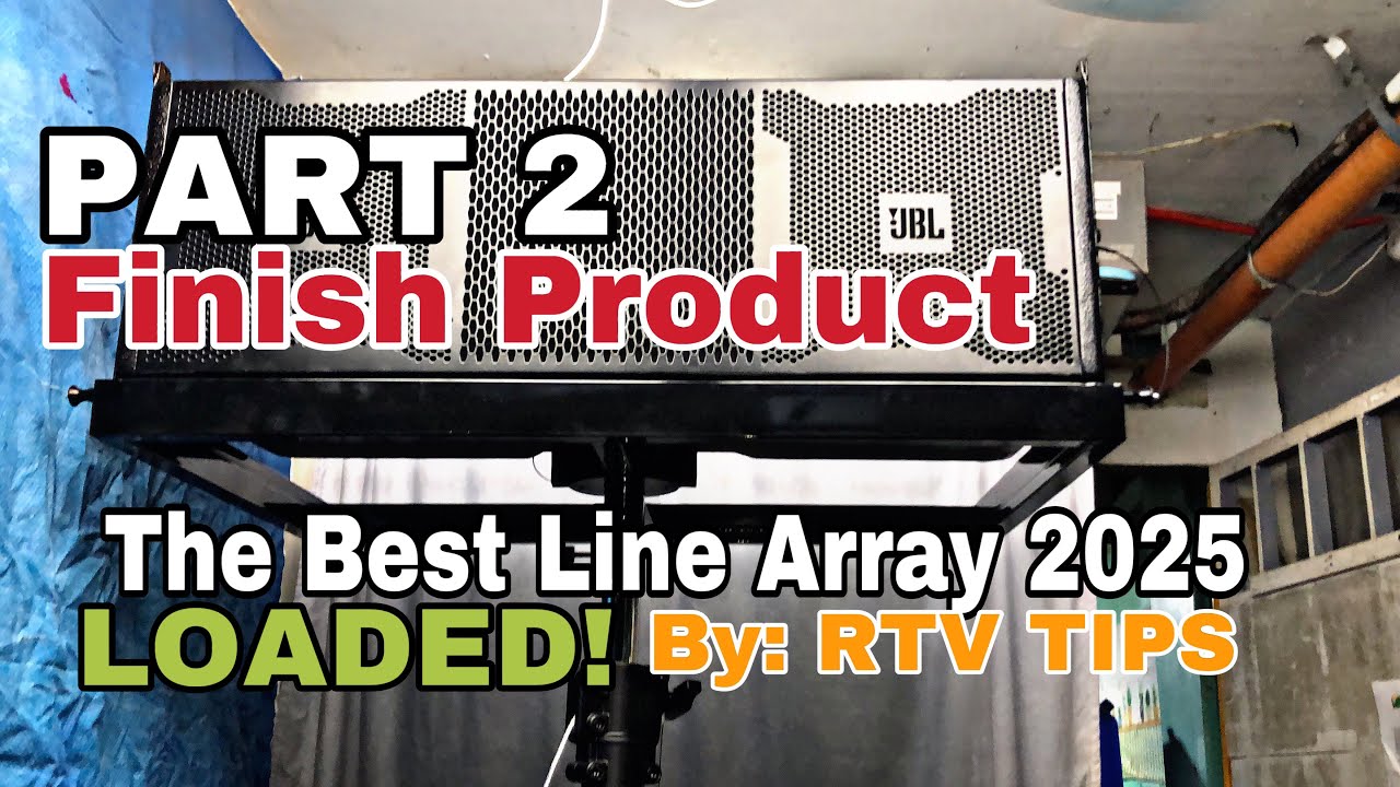 Part 2 | THE BEST Line Array SPECS | Wiring | Bracket | Series Parralel ...