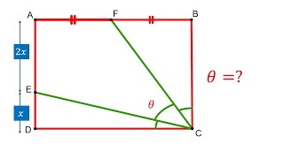 Geometry Problem: Can You Solve This Using ONLY Trigonometry | OLYMPIAD Math