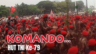Download lagu KOMANDO!!  Yel Yel  KOPASSUS Paling Garang | Dirgahayu TNI ke 79