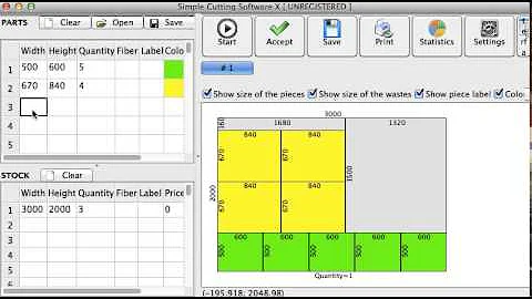 Simple Cutting Software X for Mac OSX