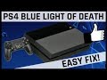 PS4 BLUE LIGHT OF DEATH EASY FIX (SEPT 2021)