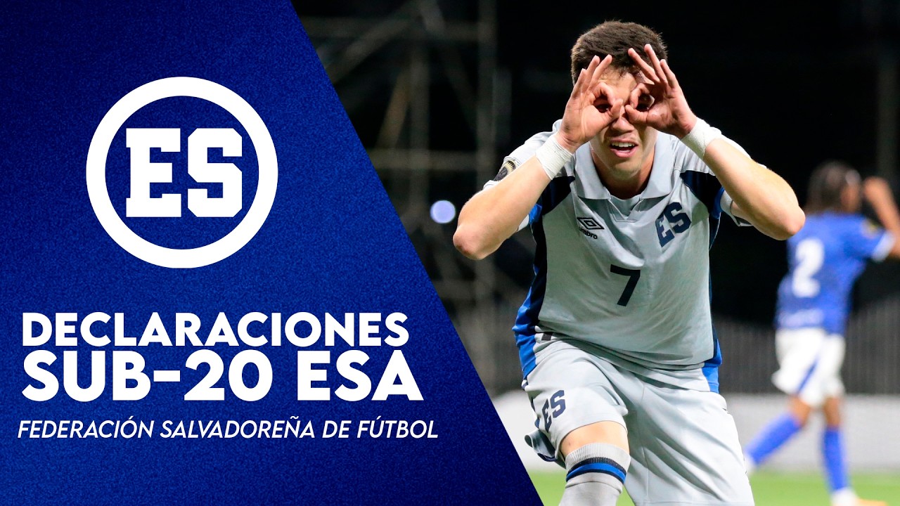DECLARACIONES EL SALVADOR 4-1 SAN MARTÍN | CLASIFICATORIO SUB-20 CONCACAF