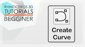 RHINO TUTORIALS - Beginner - Curve tools modeling