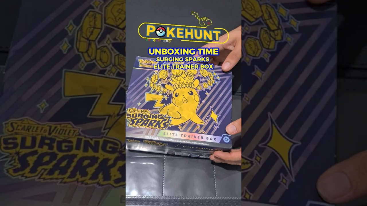 UNBOXING - Elite Trainer Box Surging Sparks