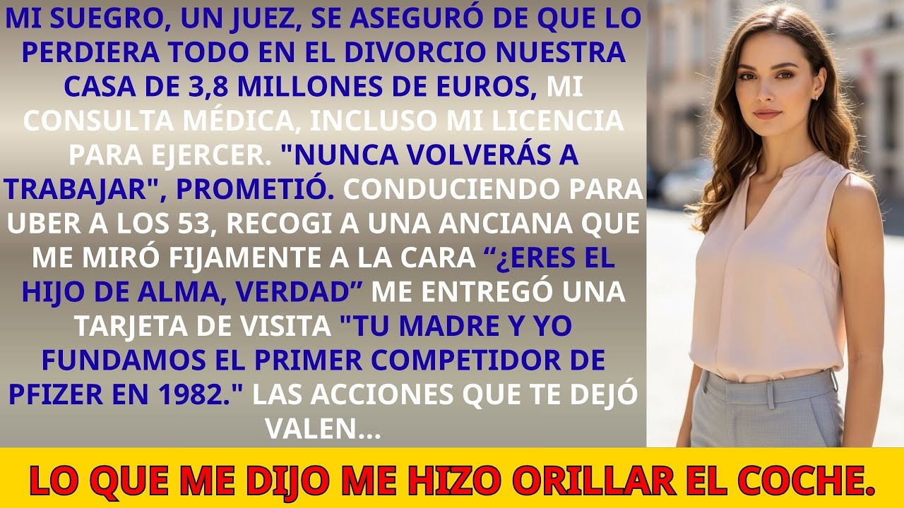 Mi Suegro, Un Juez, Se Aseguró De Que Lo Perdiera Todo En El Divorcio Nuestra Casa De 3,8 Millones..
