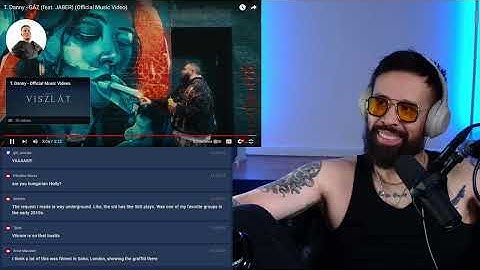 FIRST Reaction to T DANNY -GÁZ ft JABER