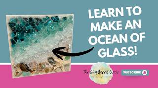 I Made This Tiny Beach Scene with Glass & Seashells 🌊