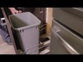 53WC Series Pullout Waste Container Installation Instructions