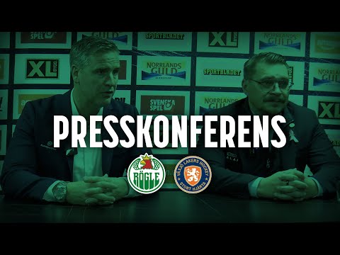 Presskonferens Rögle - Växjö 5-3