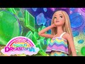 @Barbie | OH NO! Barbie FALLS in RAINBOW GEMS 🌈 in the MUSICAL FOREST | Barbie Return to Dreamtopia!