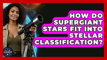 How Do Supergiant Stars Fit Into Stellar Classification? - Astronomy Made Simple
