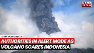 Indonesia Volcano Eruption  | Indonesia's Mount Ibu Erupts,  Thick Ash Spew into Sky | World News