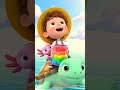 Rare Pink Axolotl! 💖🦎 Baby &amp; Rainbow Jelly Adventure 🌈