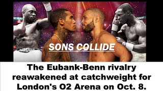 SONS COLLIDE!  Chris Eubank Jr vs Conor Benn in mouthwatering, but unnecessary DAZN bout.