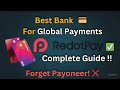 Best Bank for International Payments (2025) – My Personal Choice - RedotPay