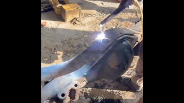 How to Rebuild Broken Axle Tube with Amazing technqiue