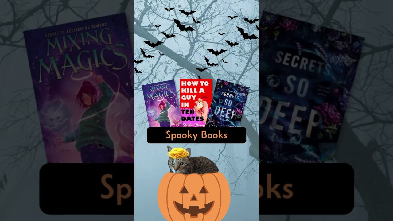 👻🎃It’s officially spooky season! In this episode we talk about some spooky/Halloween books!🎃👻