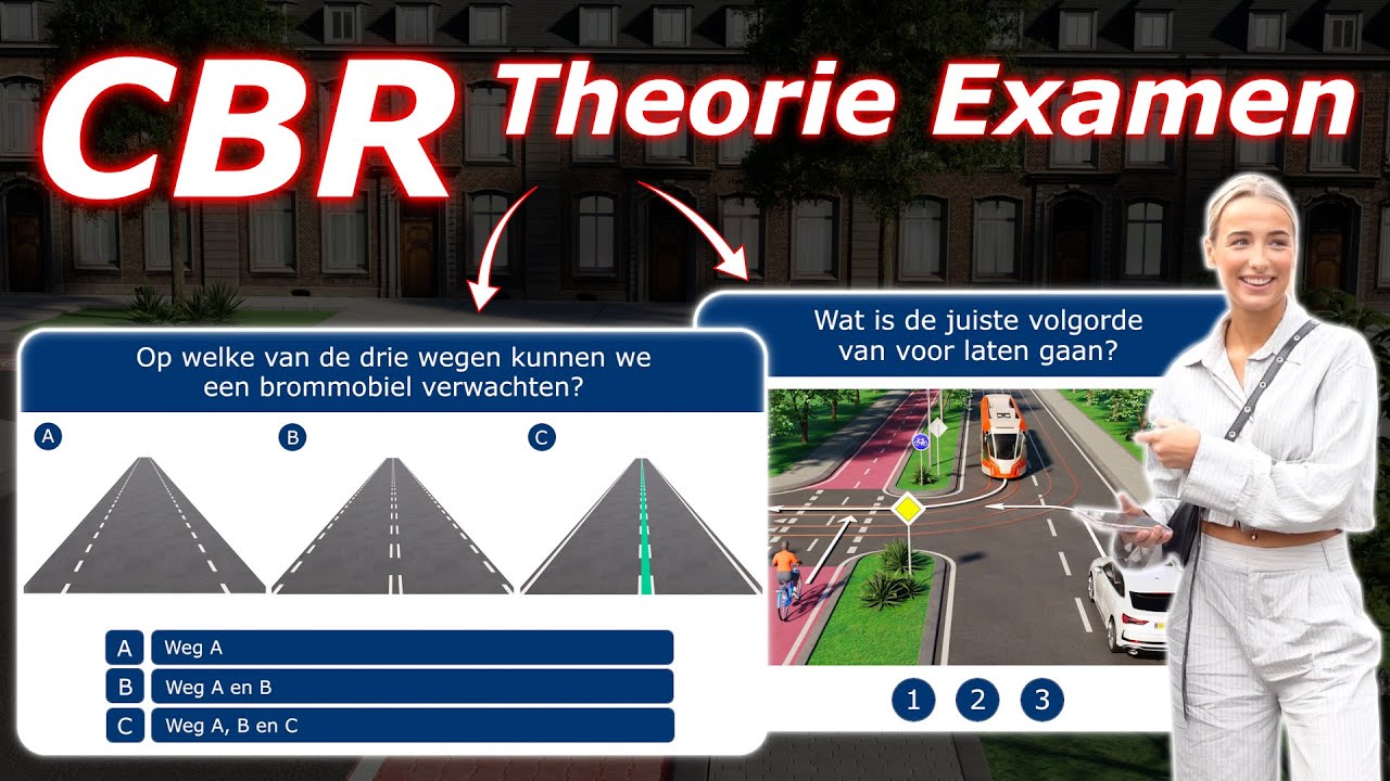 Nieuwe lastige CBR Theorie Vragen 2024 - YouTube