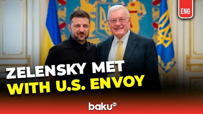 Meeting Between Ukraine’s Zelensky and Keith Kellogg Held in Kyiv