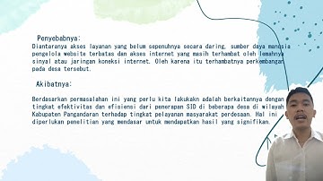 ANALISIS IMPLEMENTASI SISTEM INFORMASI DESA TERINTEGRASI DI KABUPATEN PANGANDARAN