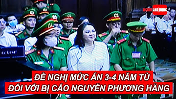 Đề nghị mức án 3-4 năm tù đối với bị cáo Nguyễn Phương Hằng | Báo Người Lao Động